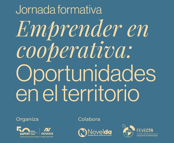 Jornada “Emprendre en cooperativa: Oportunitats en el territori”